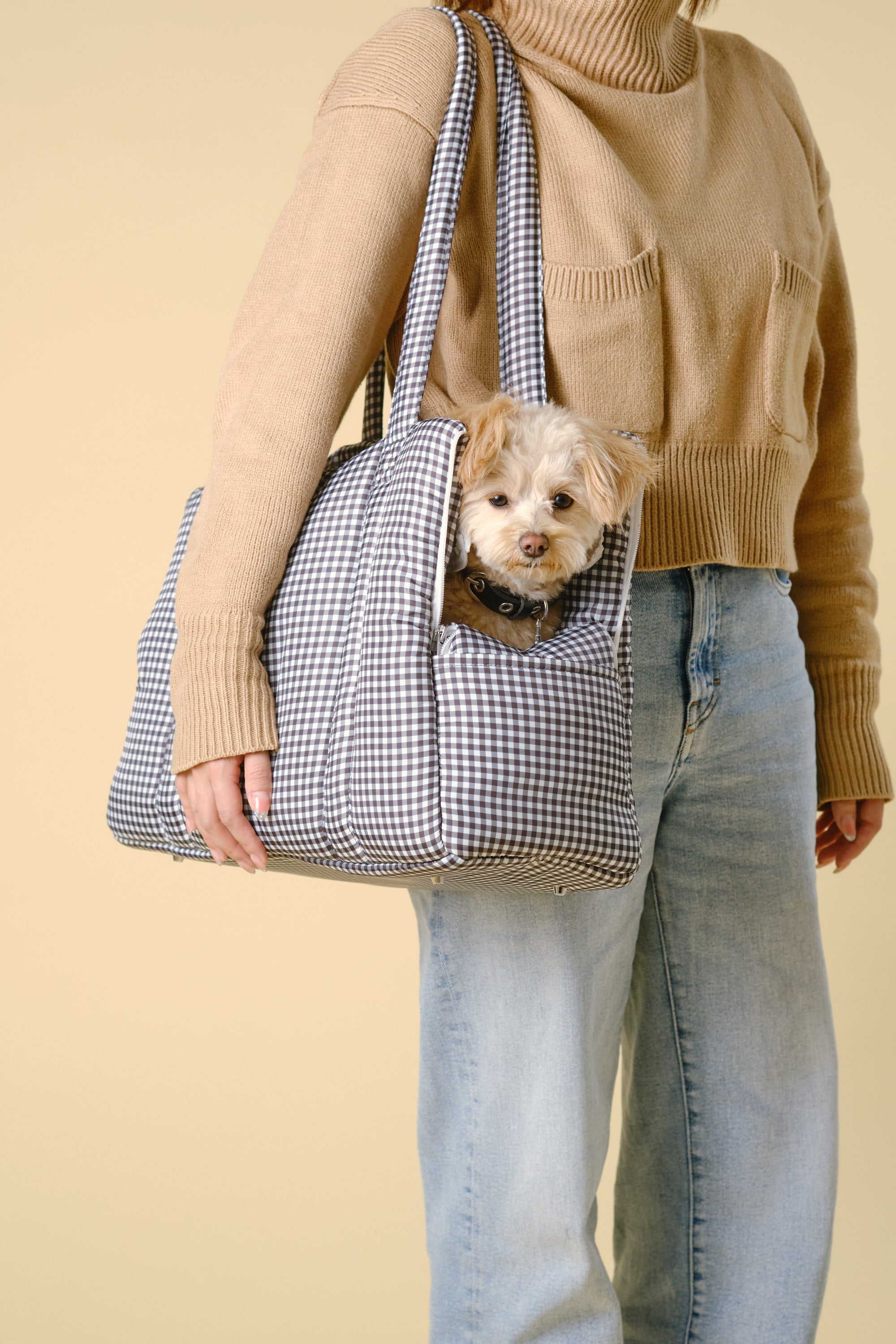 【ペット移動用キャリー】マシュマロトートバッグ