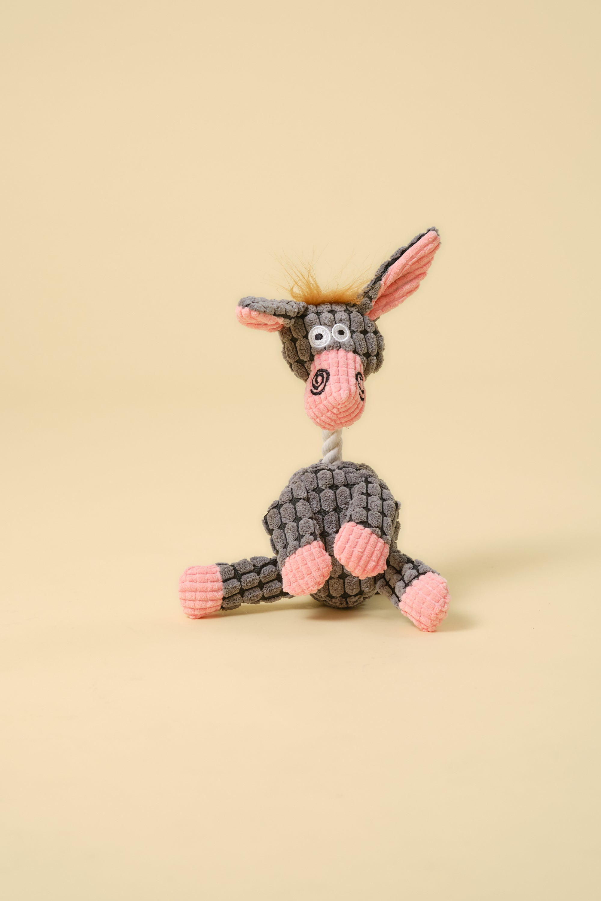 【狗狗玩具】带绳动物玩具（牛）