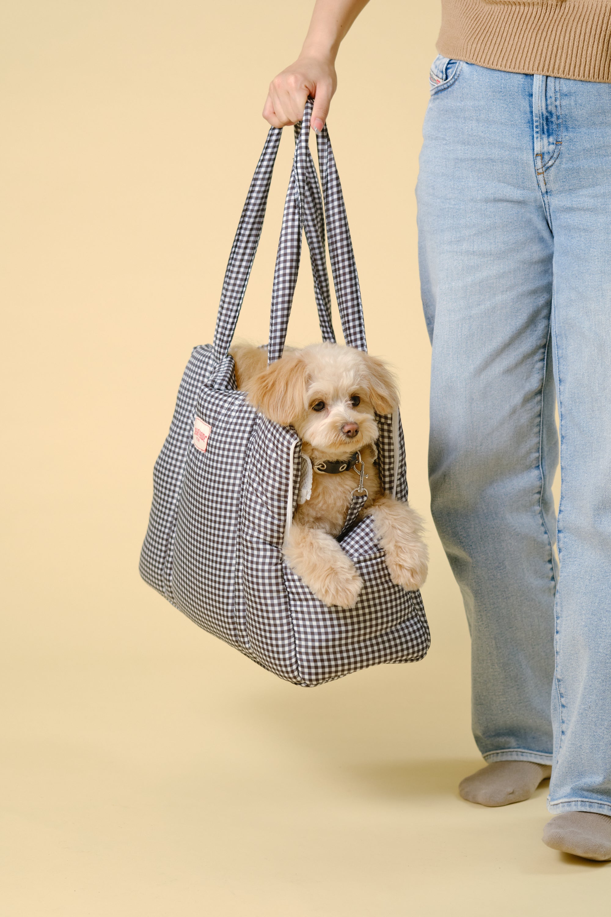 【ペット移動用キャリー】マシュマロトートバッグ