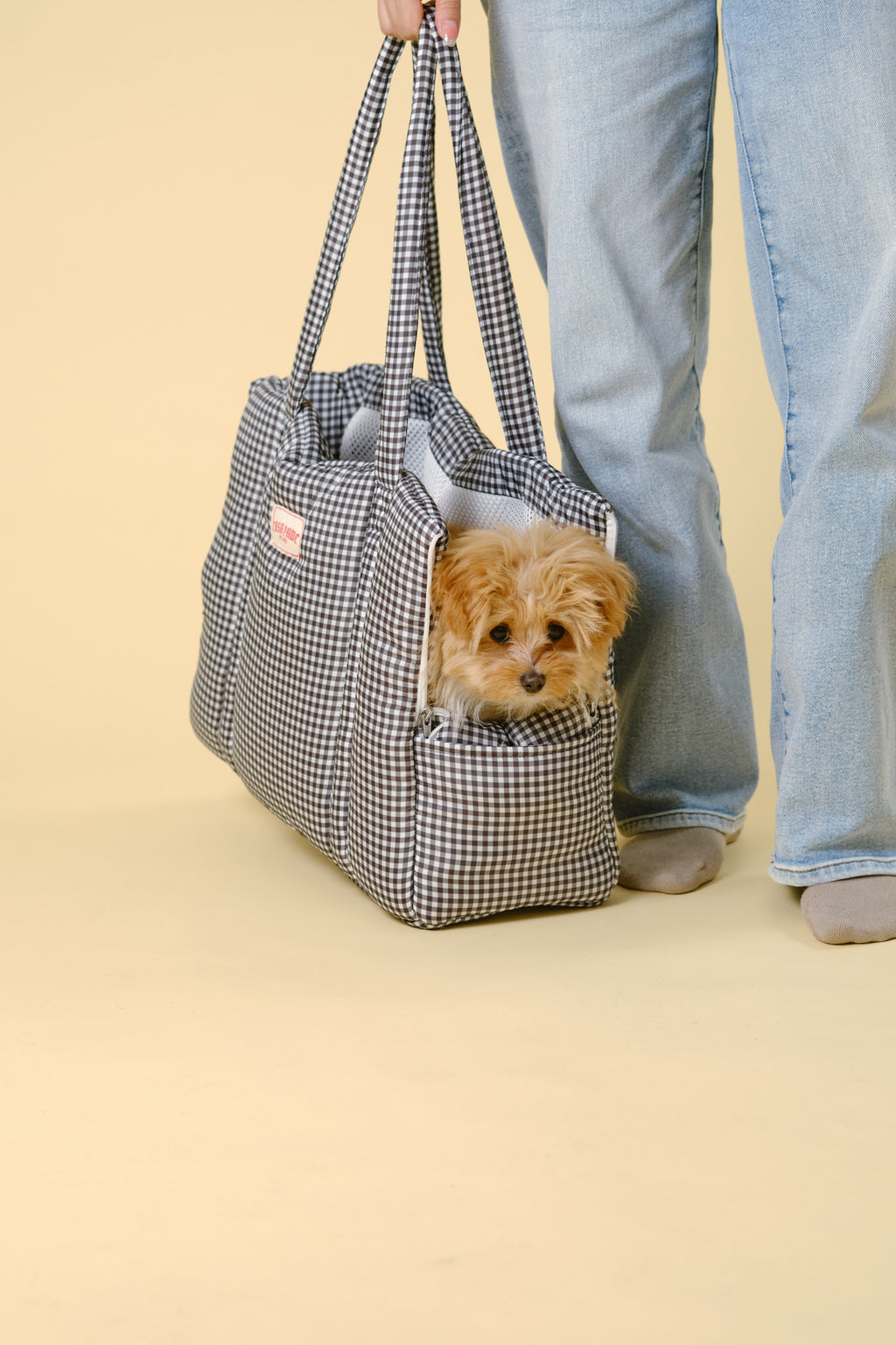 【ペット移動用キャリー】マシュマロトートバッグ