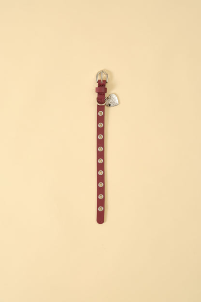【首輪】レザーコレクションRED