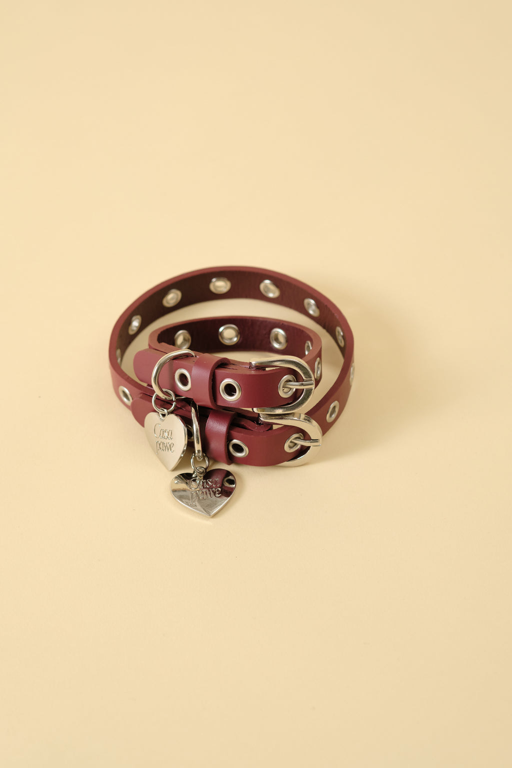 【首輪】レザーコレクションRED